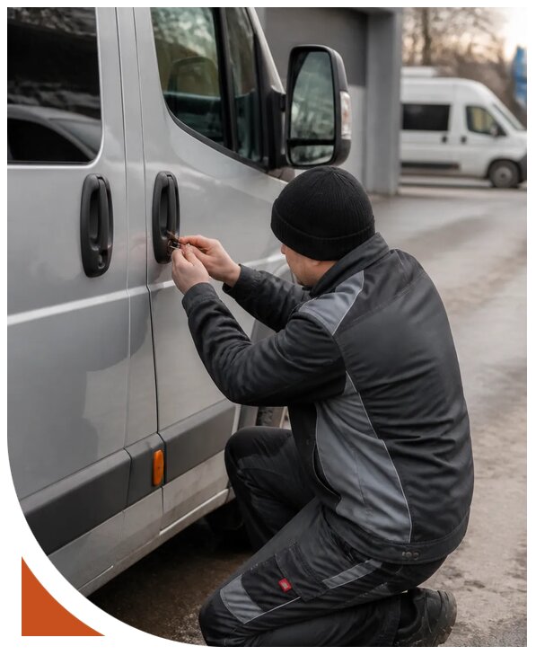 Аварийное вскрытие микроавтобуса в Коломне от 3042 р. | Разлок-Клм